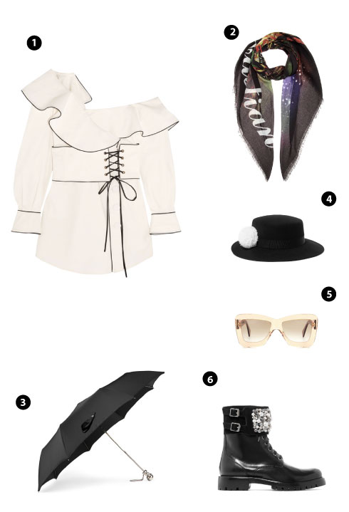 Self-Portrait/ Balenciaga/ Alexander Mcqueen/ Eugenia Kim/ Roksanda/ René Caovilla
