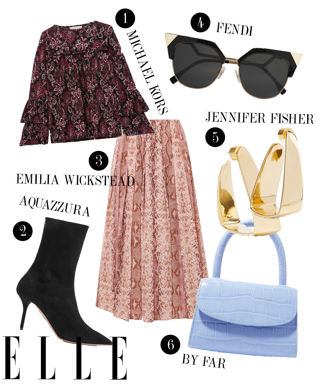ELLE VIỆT NAM ELLE STYLE CALENDAR PHỐI VÁY XẾP LY 6