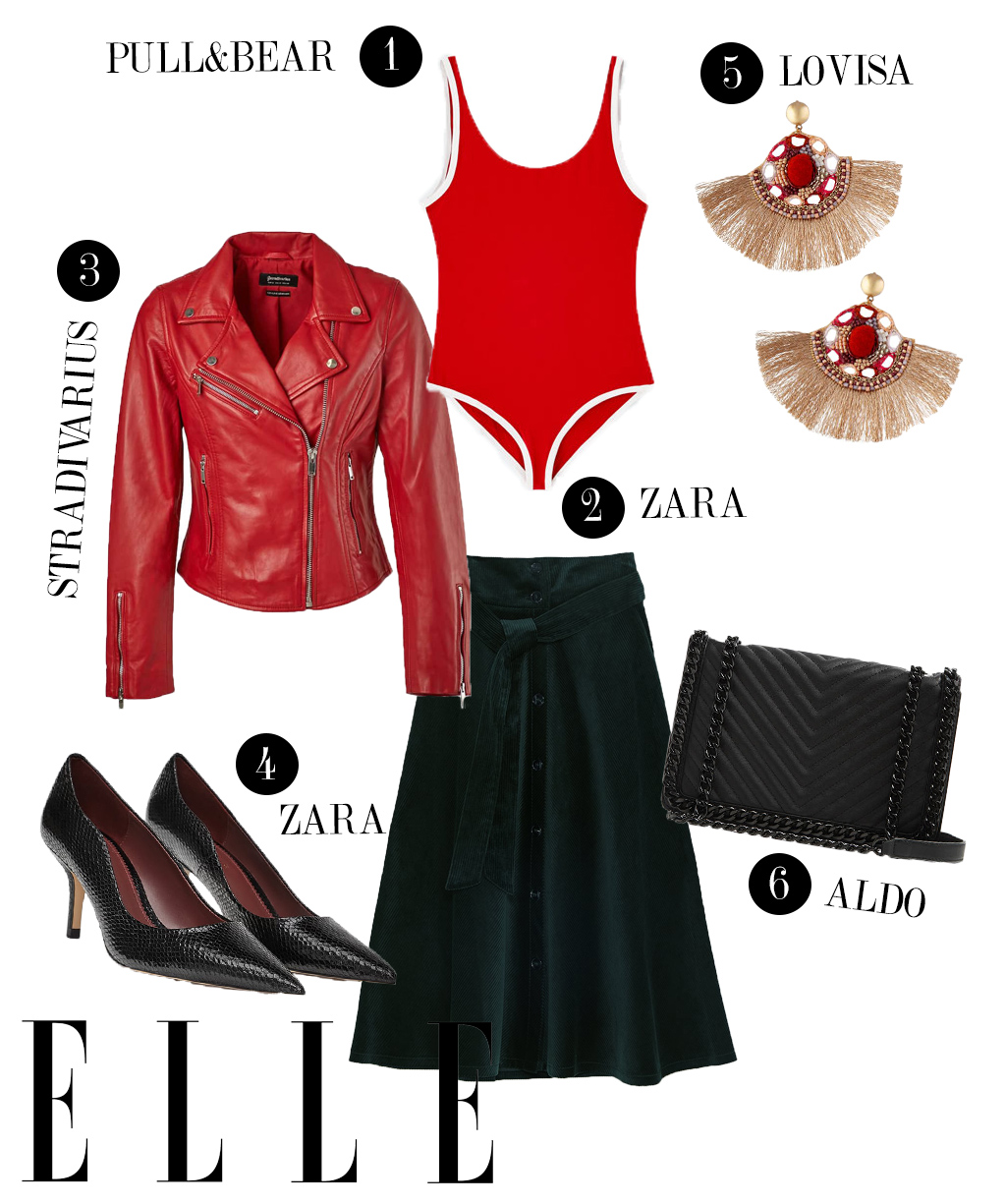 ELLE VIET NAM ELLE STYLE CALENDAR RED 2