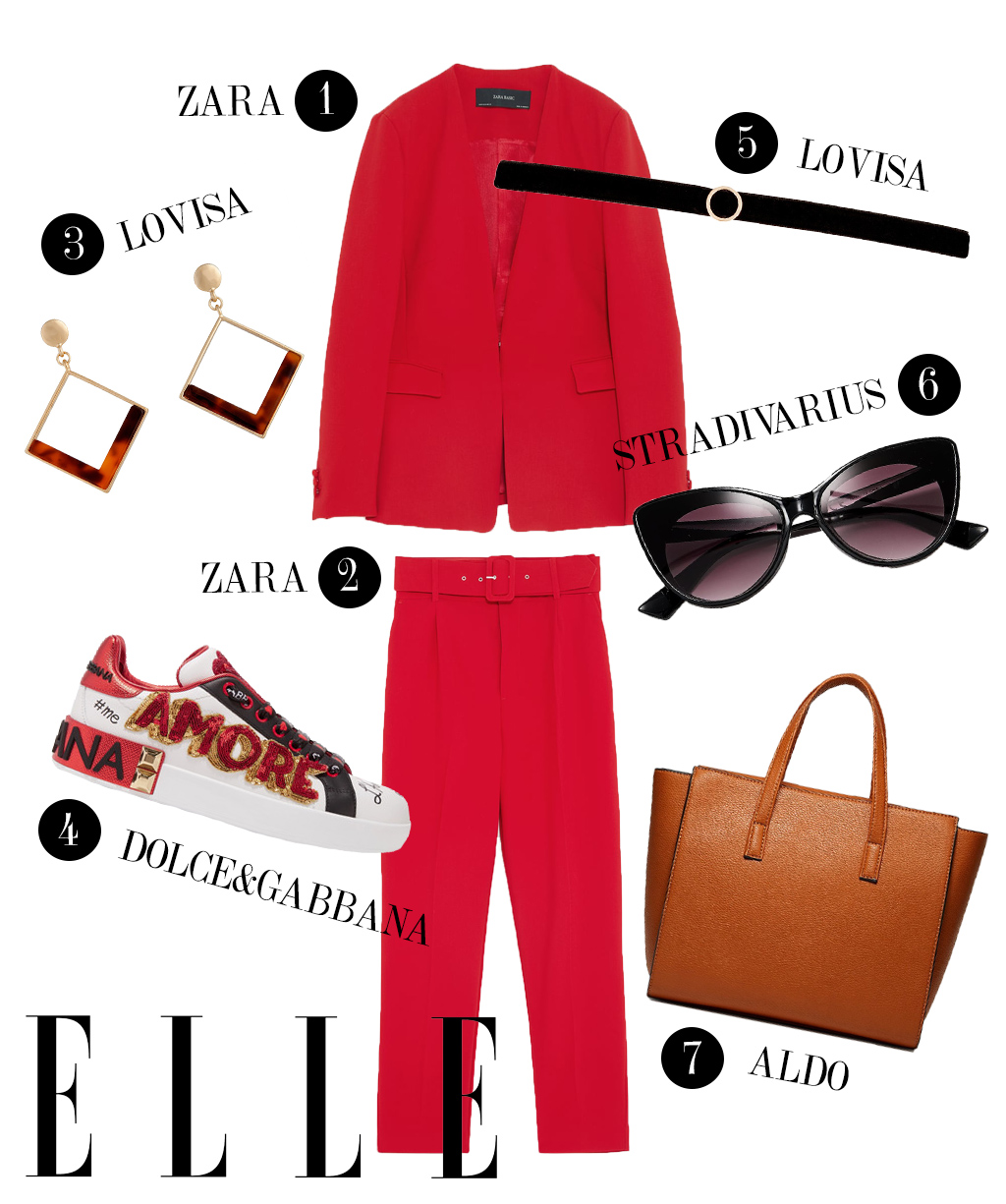 ELLE VIET NAM ELLE STYLE CALENDAR RED 4
