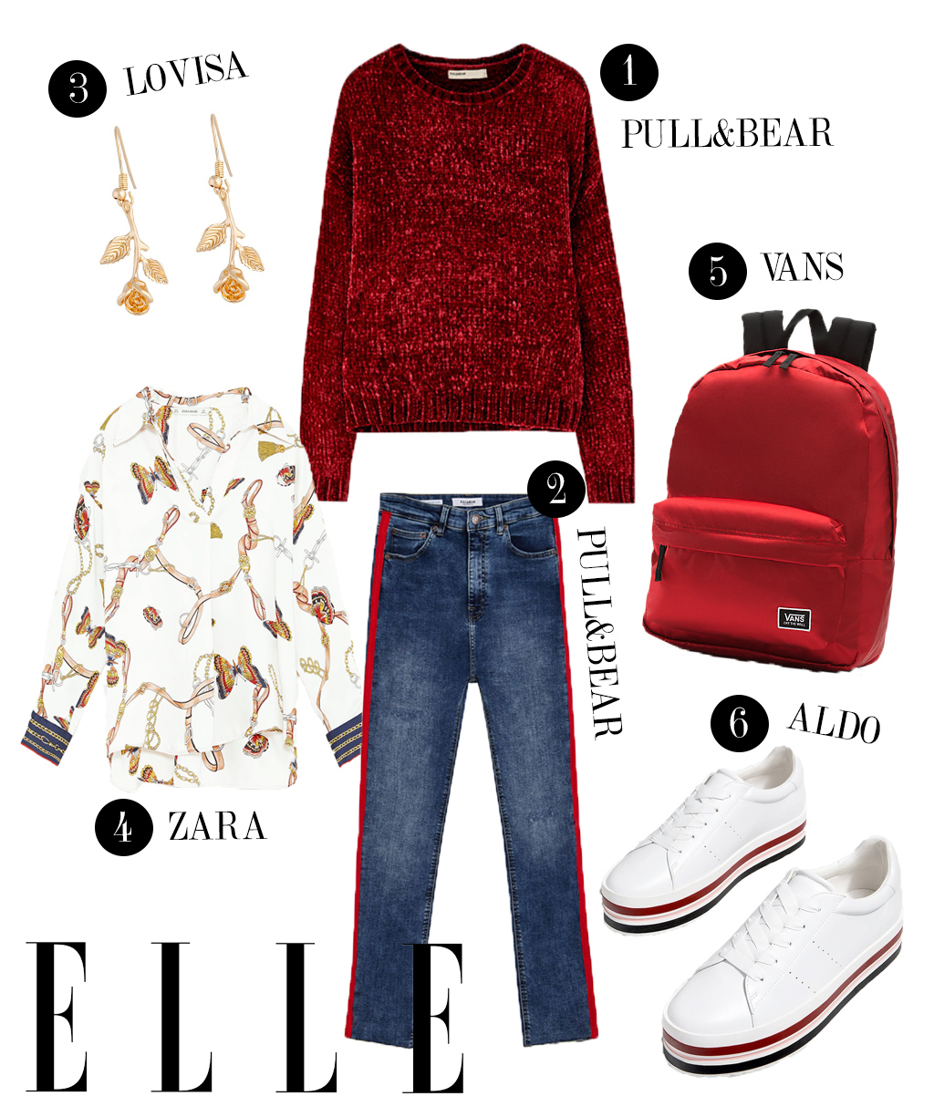 ELLE VIET NAM ELLE STYLE CALENDAR RED 6