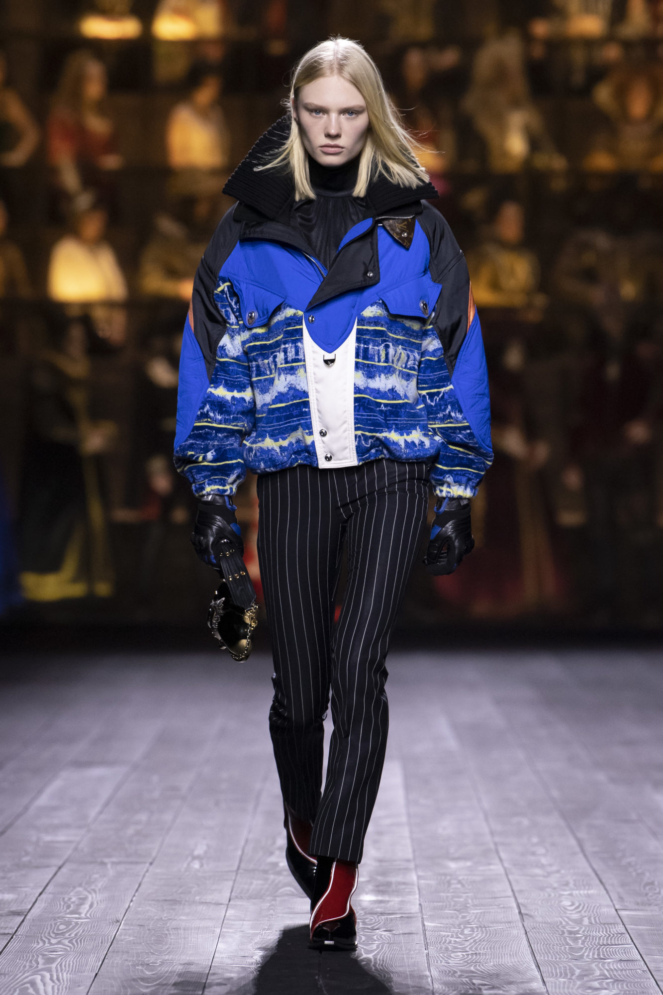 bst louis vuitton thu đông 2020 look 6