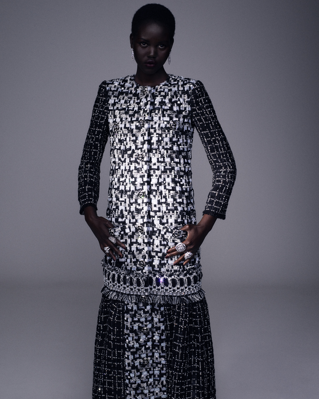 bst chanel haute couture thu đông 2020 look 14