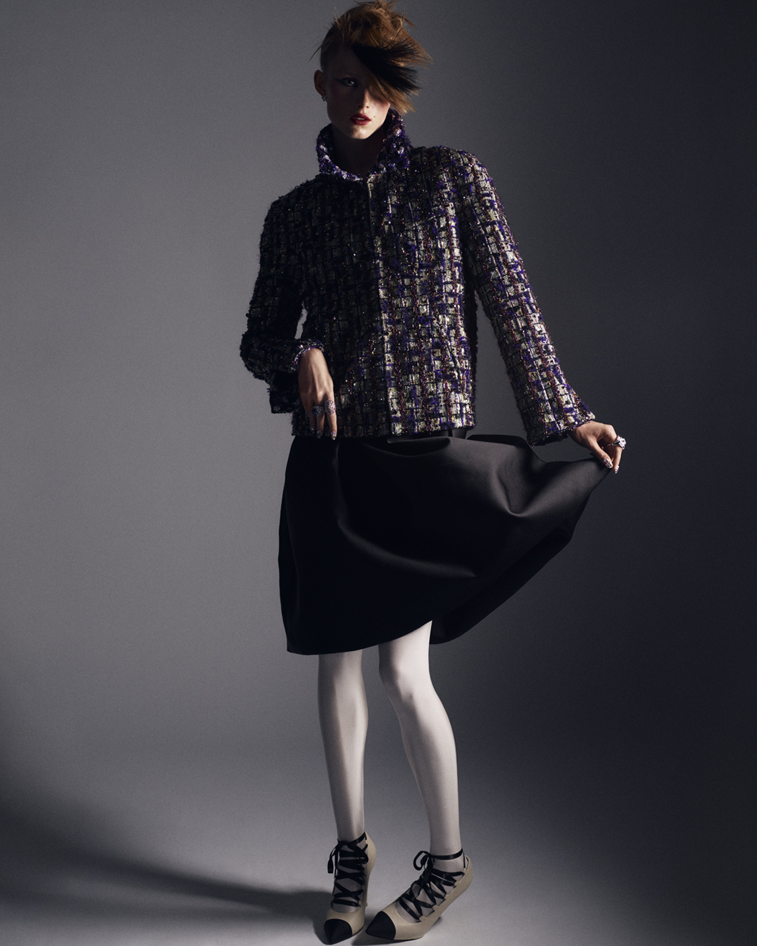 bst chanel haute couture thu đông 2020 look 23