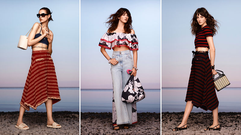 BST Chanel Cruise 2021 bên bờ địa trung hải
