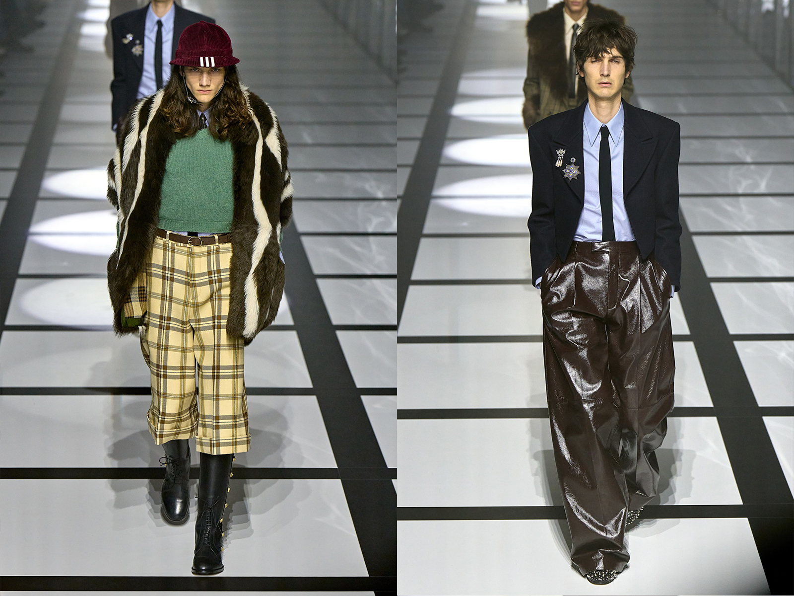 gucci adidas thu đông 2022 look 30 31
