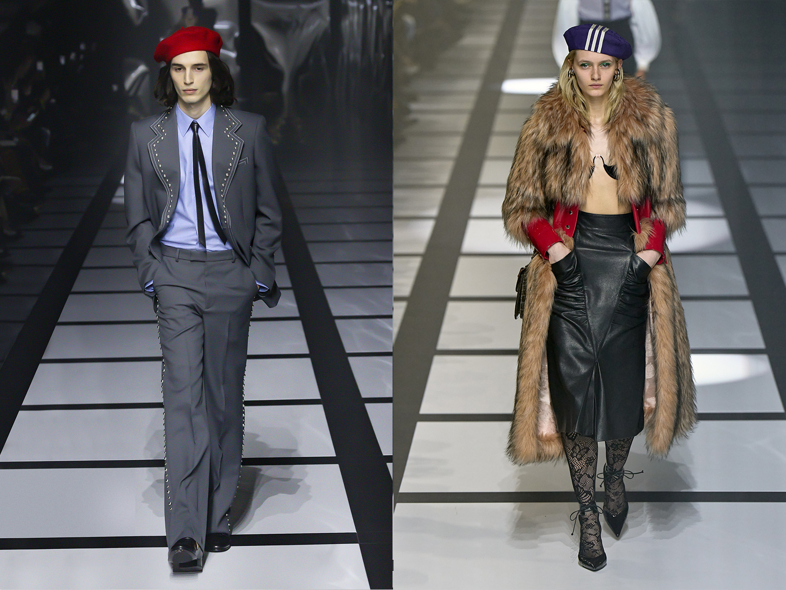 gucci adidas thu đông 2022 look 40 41