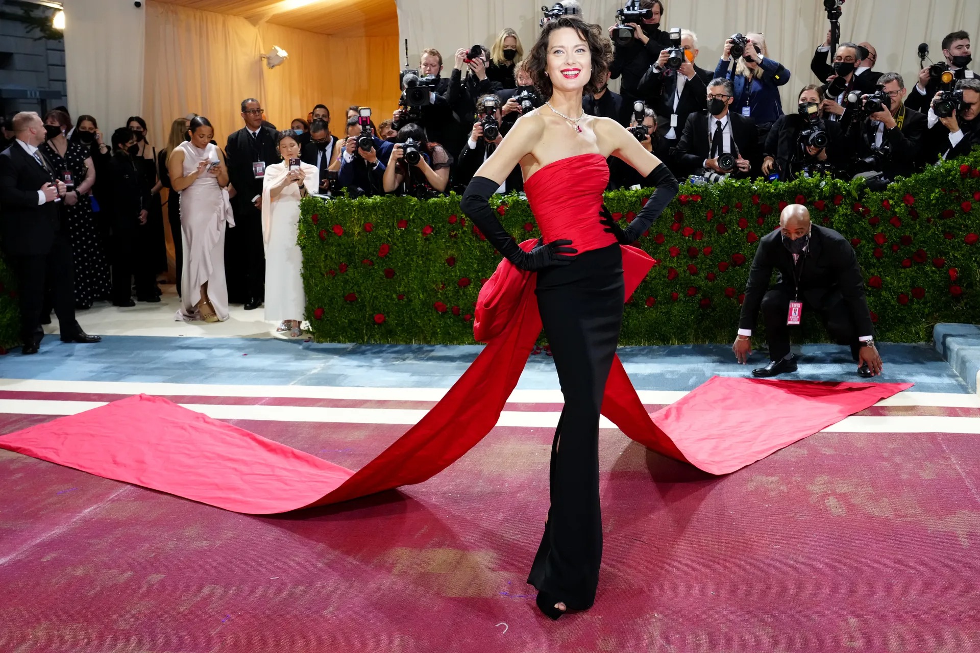 Shalom Harlow tại Met Gala 2022