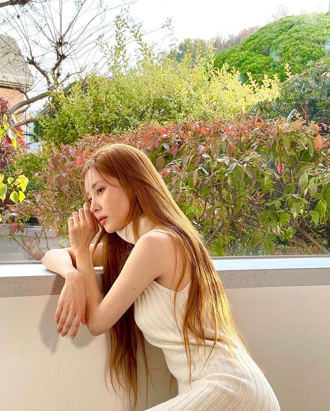 Baifern và tóc nâu hạt dẻ