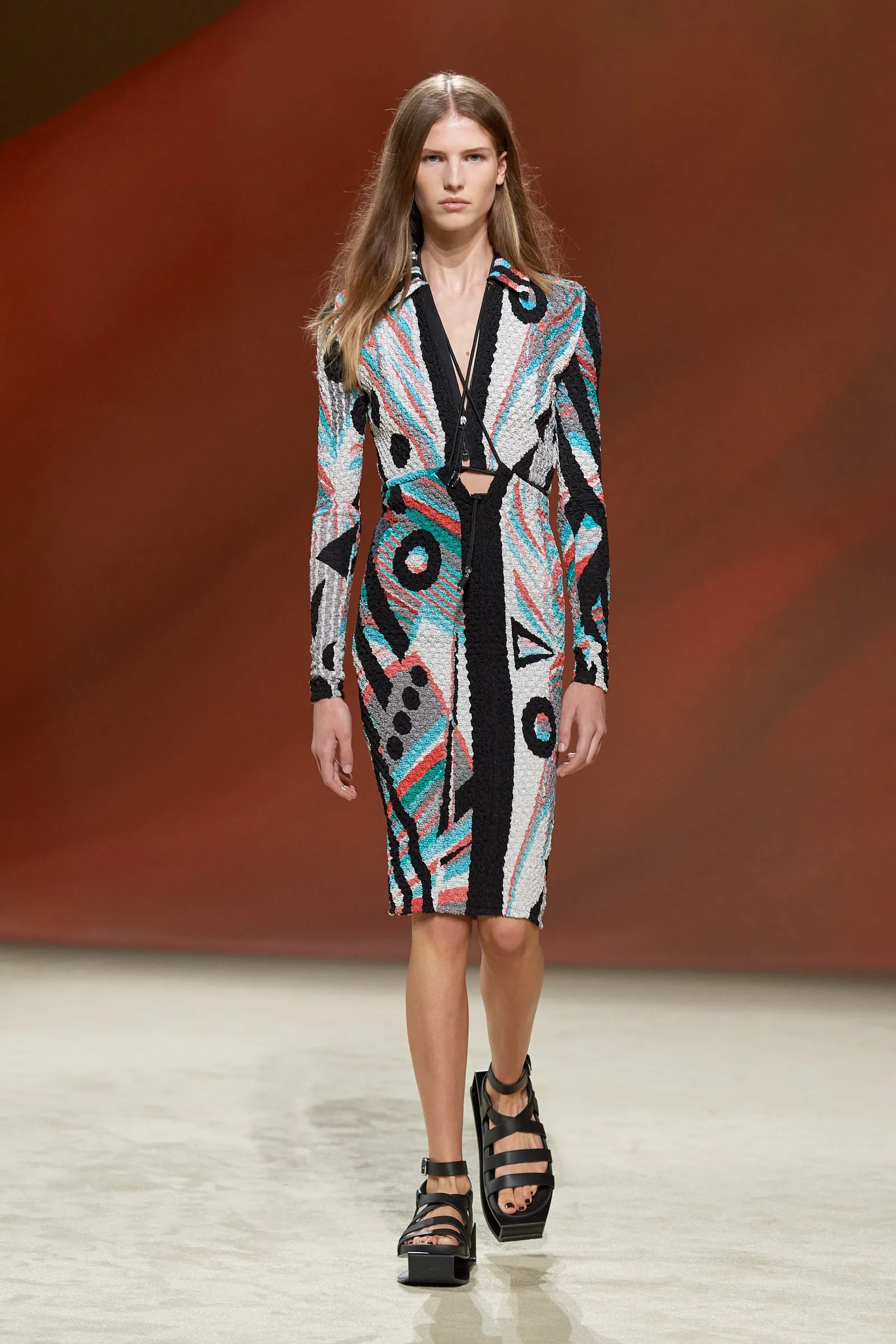 Hermès Xuân Hè 2023 look 46