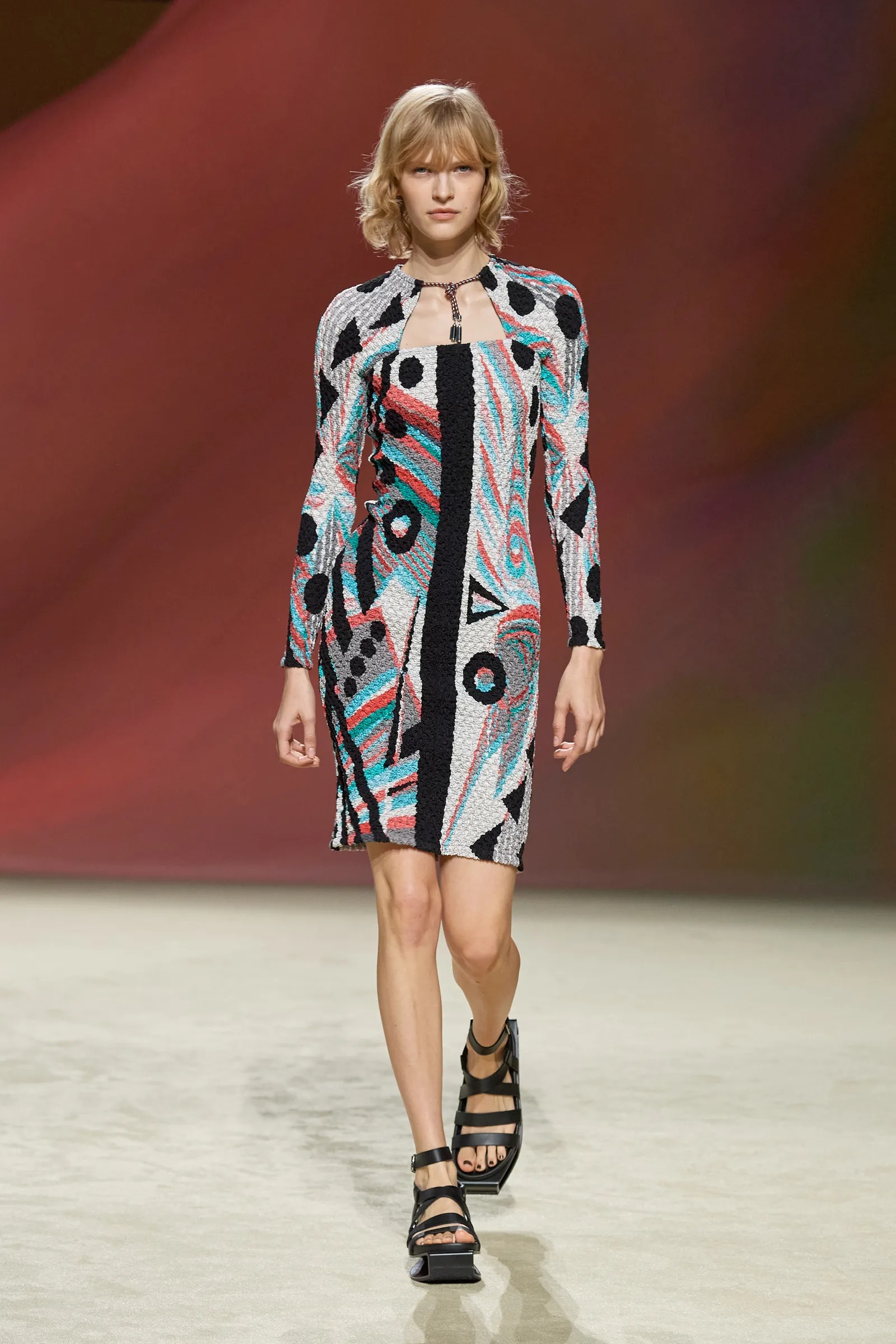 Hermès Xuân Hè 2023 look 50