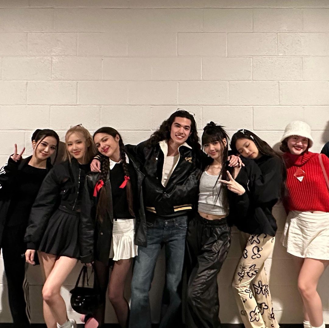 olivia rodigro dự concert blackpink