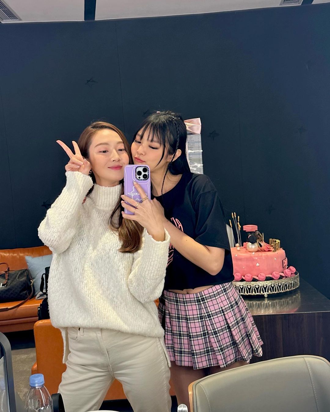 jessica cùng jennie tạ concert born pink