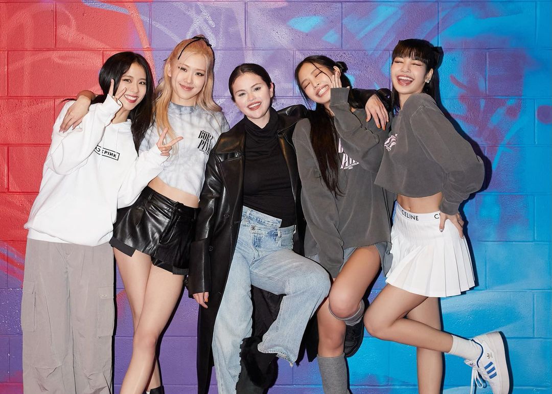 selena gomez dựu concert blackpink