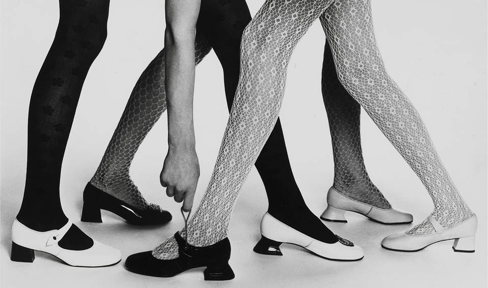 quần tất giày bệt mary quant
