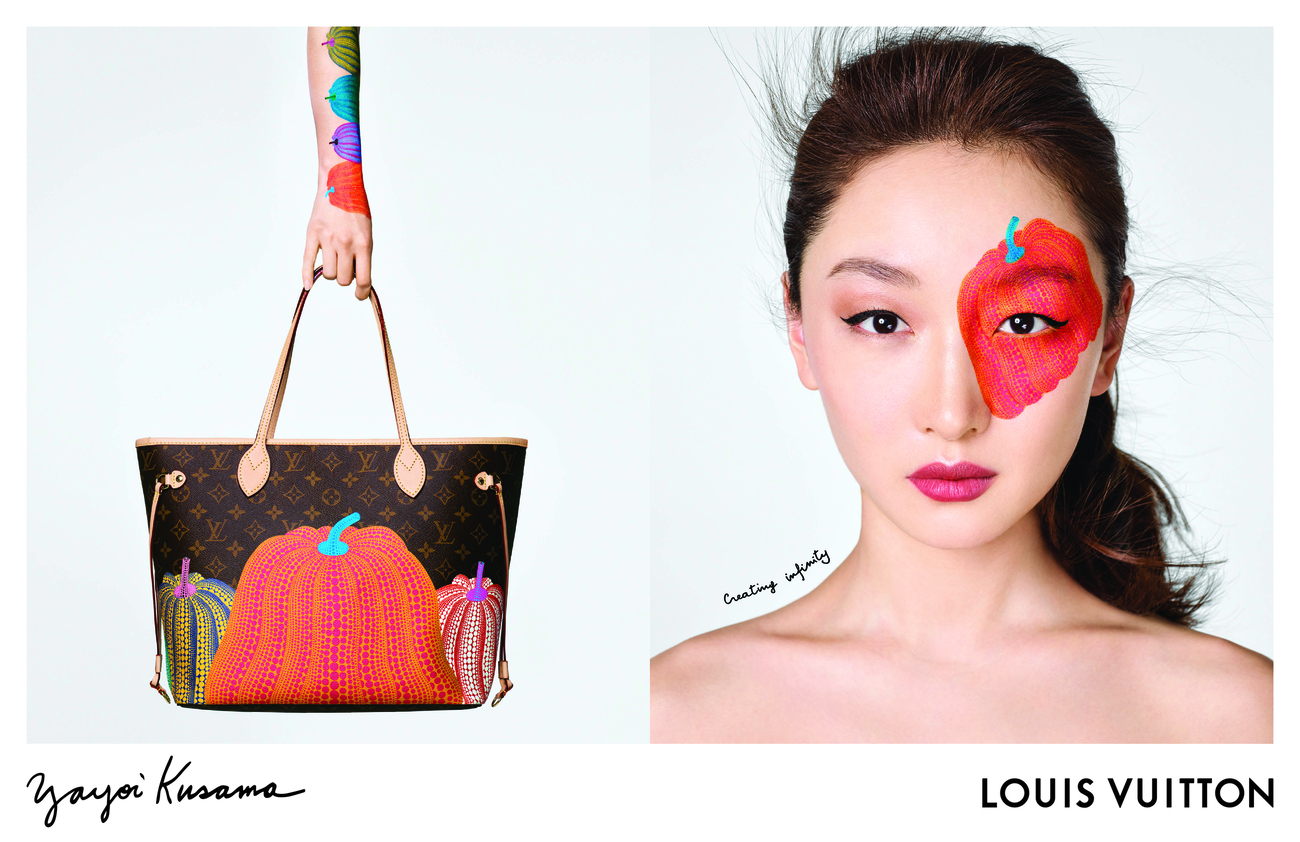 chau dong vu louis vuitton x yayoi kusama