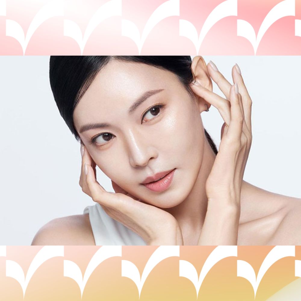 Người mẫu với làn da sáng mịn, căng bóng – đại diện cho hiệu quả làm sáng da từ kojic acid.