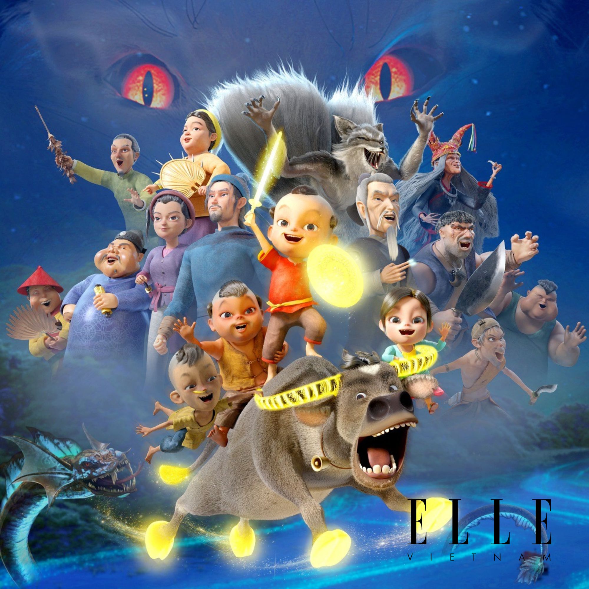 poster phim trạng quỳnh nhí elle
