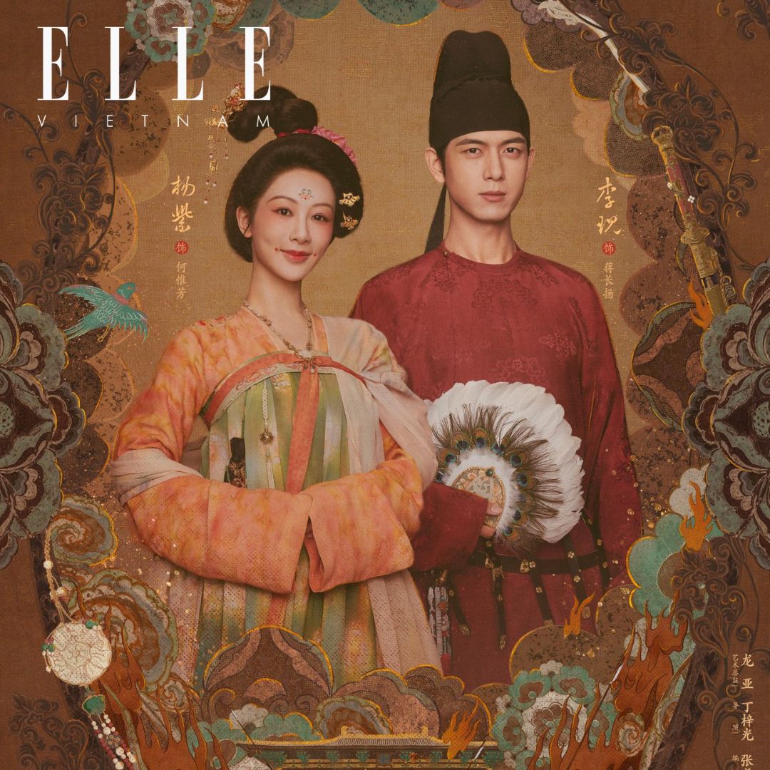 cẩm tú phương hoa poster elle