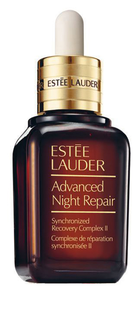 Chống lão hóa: Advanced Night Repair
Synchronized Recovery Complex II, Estée Lauder. “Serum này có hiệu quả tương tự như một giấc ngủ sâu cho làn da. Làn da trông căng tràn sức sống, trẻ trung và rạng rỡ như bạn vừa ngủ một giấc dài”. Emily Dougherty – Beauty & Fitness Editor, ELLE US.