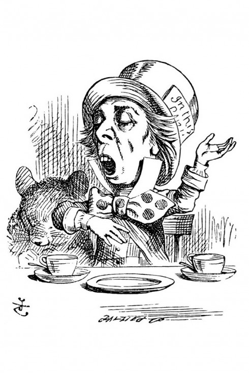 Hình minh họa Mad Hatter của John Tenniel