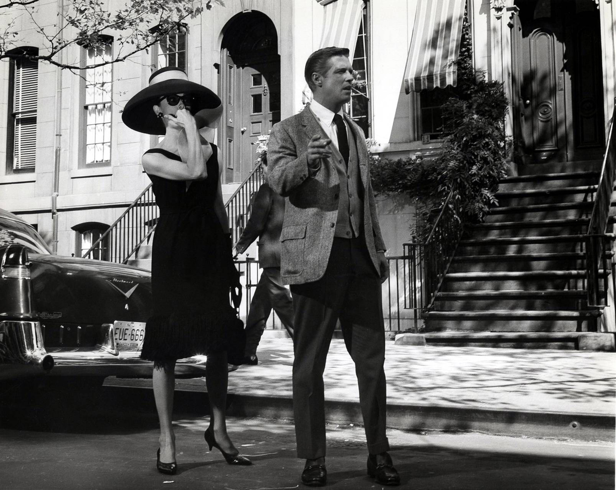Audrey Hepburn, Breakfast at Tiffany's (1961) starring George Peppard