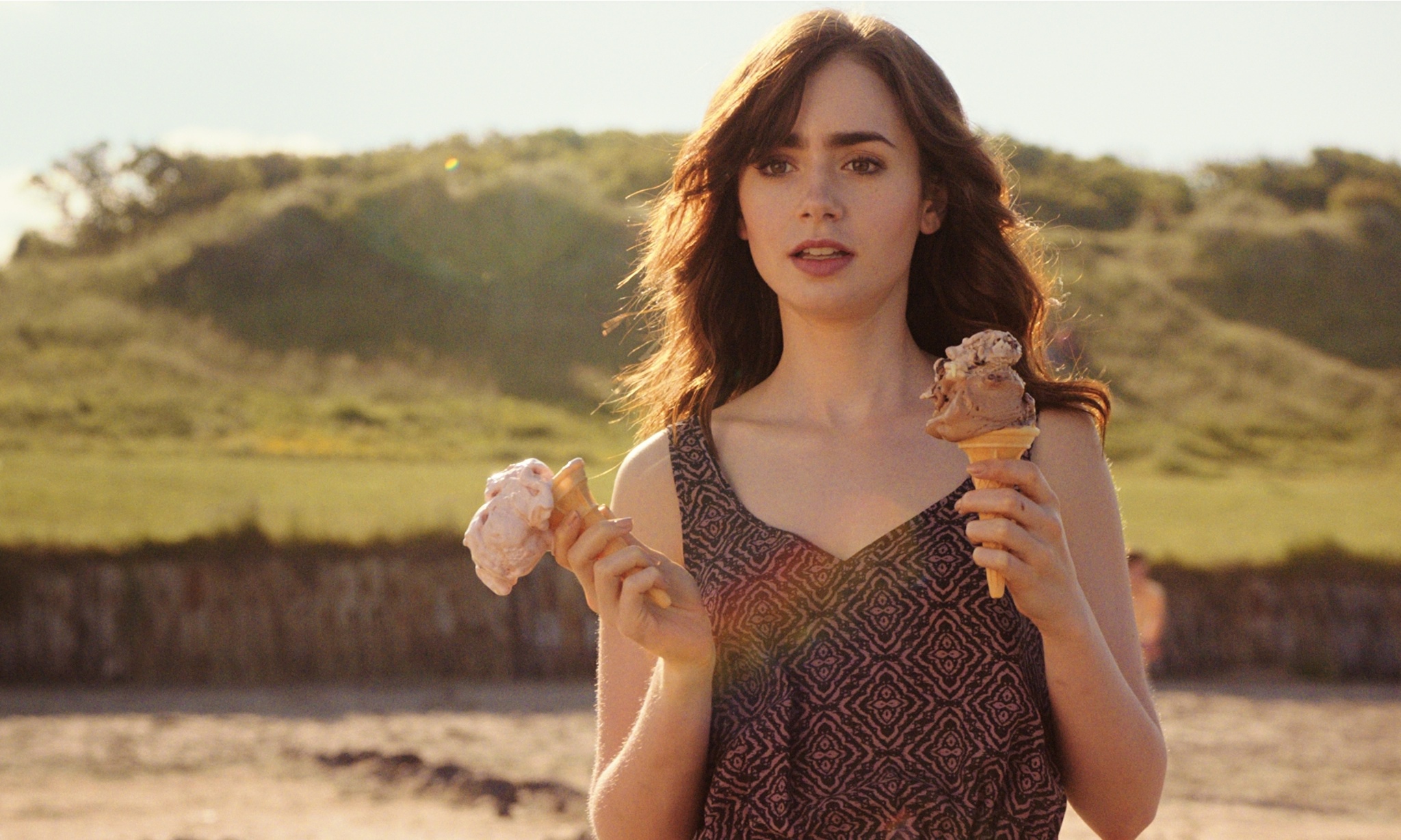 Lily Collins in Love, Rosie | ELLE