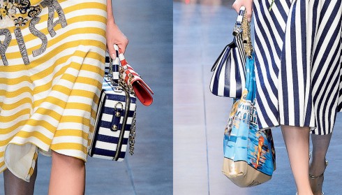 Họa tiết sọc thủy thủ (breton stripe) không còn dành riêng cho những chiếc áo thun kinh điển mà đã trở thành điểm nhấn cho những chiếc váy mùa Hè và phụ kiện cực cool!