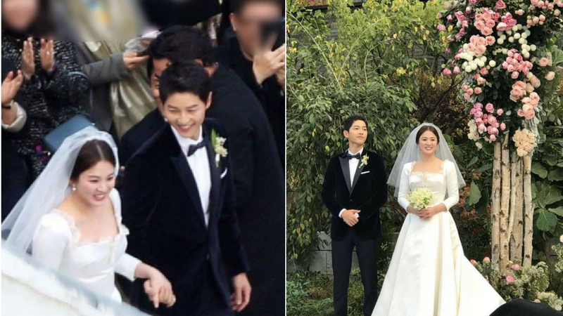 Những khoảnh khắc ngọt ngào trong đám cưới Song Joong Ki và Song Hye Kyo