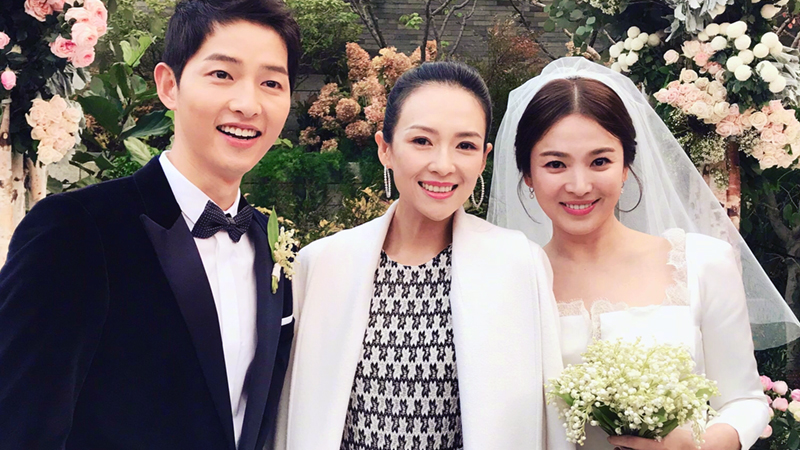 Hòa Minzy diện đồ nhái phiên bản lỗi váy cưới của Song Hye Kyo