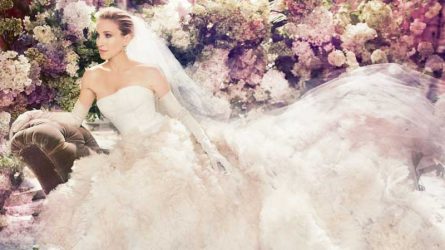 Biểu tượng thời trang Sarah Jessica Parker ra mắt bộ sưu tập áo cưới