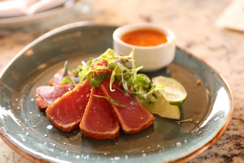 thực đơn làm đẹp cá ngừ