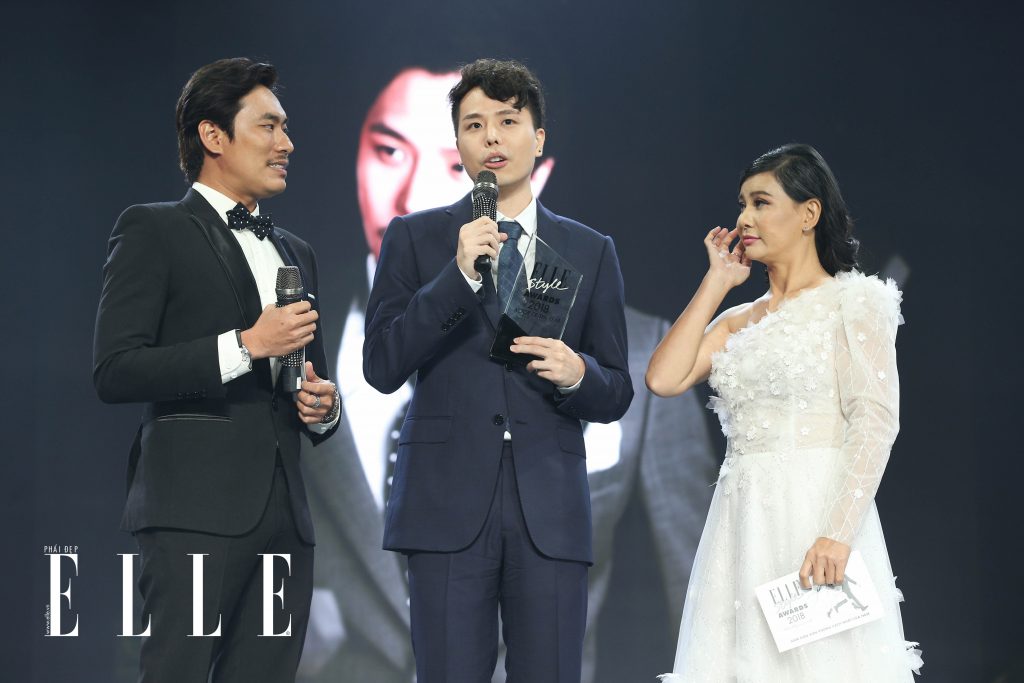 elle style awards 2018 trịnh thăng bình nhận giải