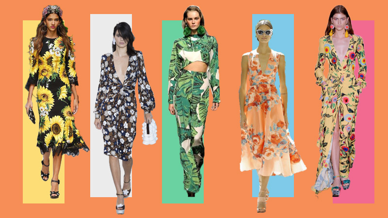 Từng chỉ dành cho thời trang quý tộc, họa tiết mùa Hè đã được phổ biến như thế nào? | ELLE