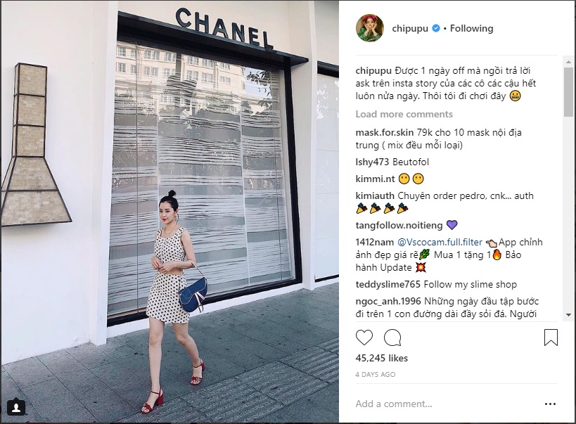 túi mùa thu sao Instagram 9