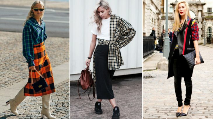 5 cách hô biến áo sơmi caro thành món đồ kỳ diệu | ELLE VN