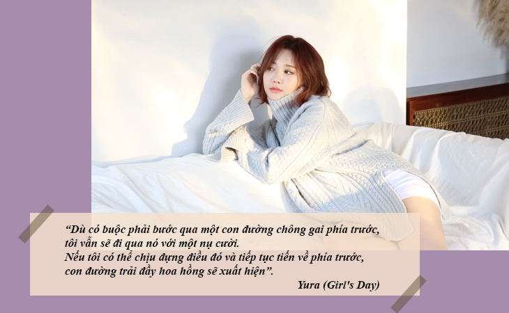 elle việt nam câu nói hay sao Hàn Yura Girl Day