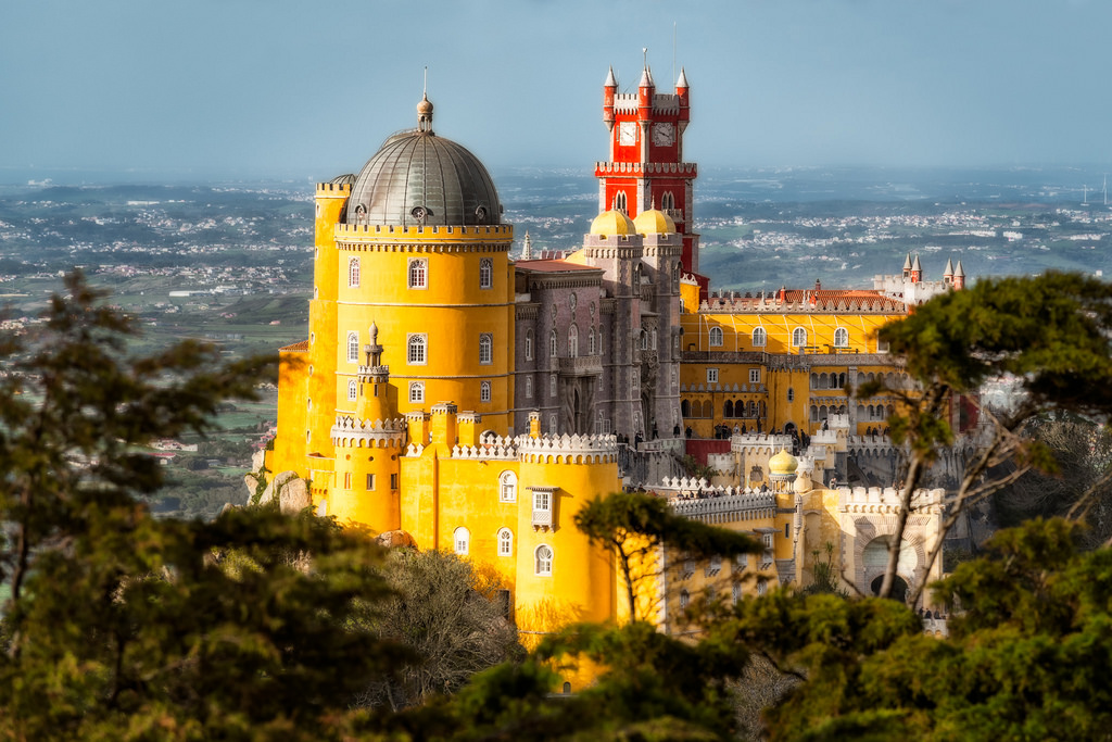 elle việt nam lâu đài Pena Palace 1