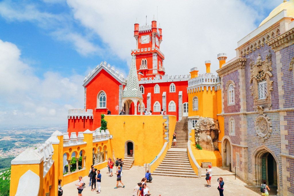 elle việt nam lâu đài Pena Palace 2