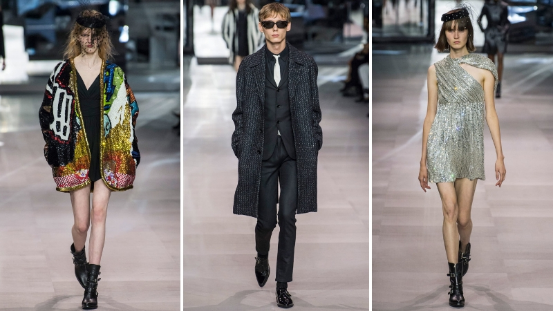 NTK Hedi Slimane celine xuân hè 2019