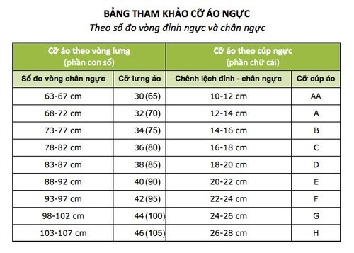 lựa chọn áo ngực đúng cách 4