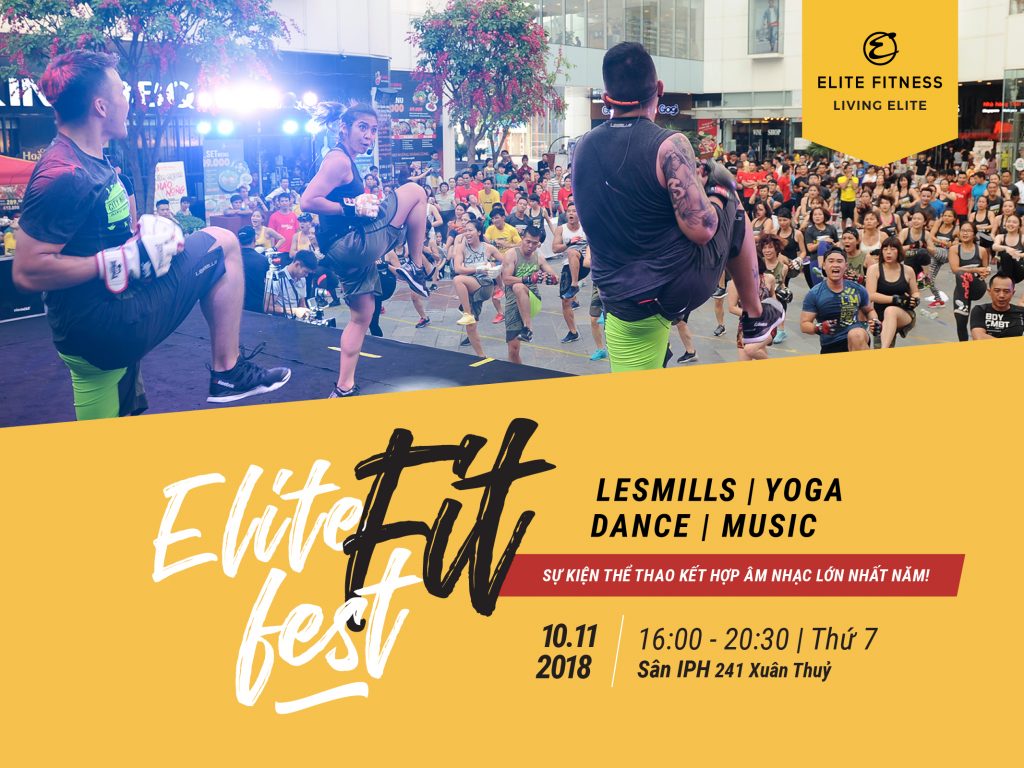 Elite Fitness tổ chức hội thao ngoài trời kết hợp âm nhạc Fit Fess 2018 5