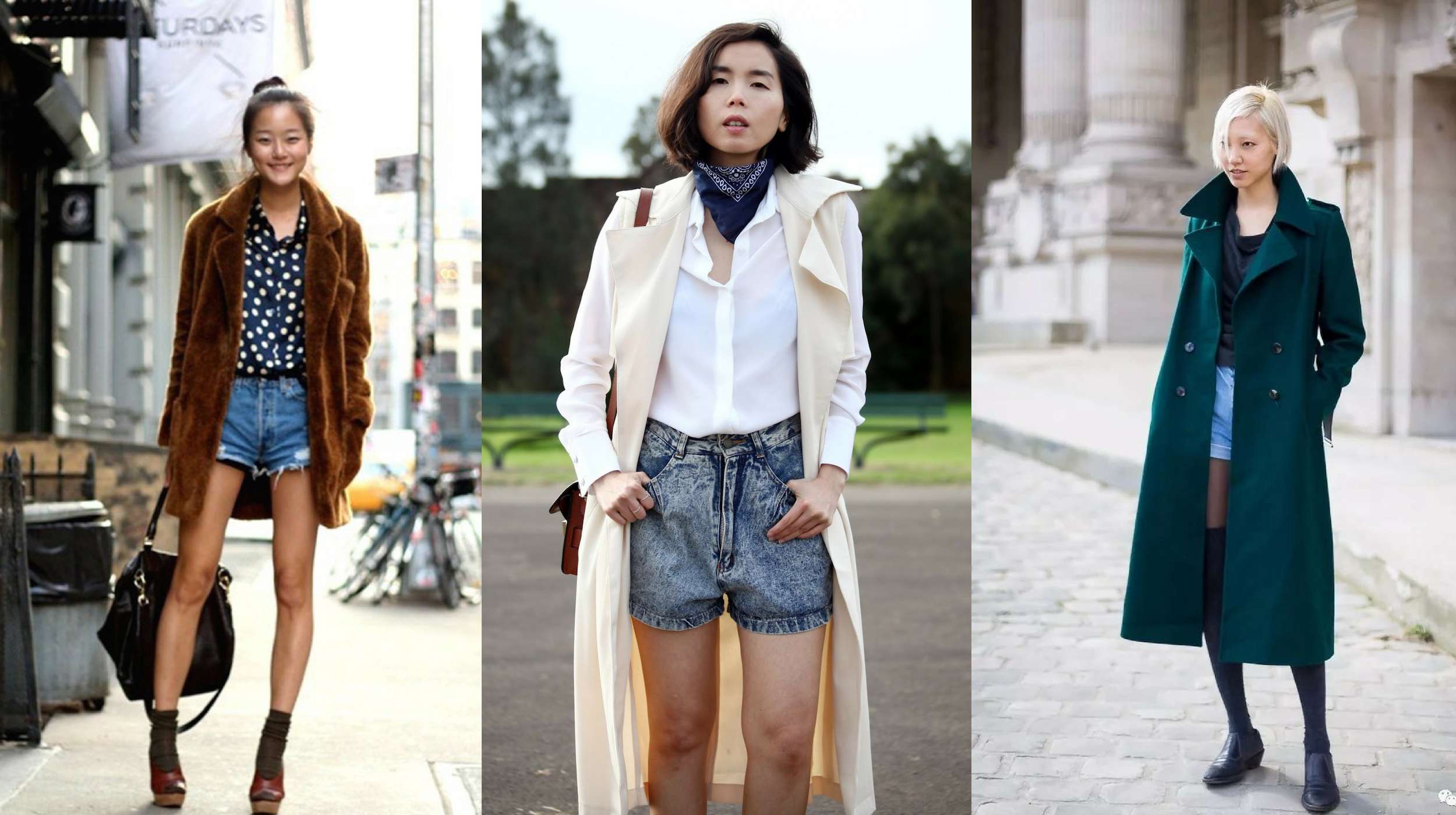 Fashionable shorts fall - East 10