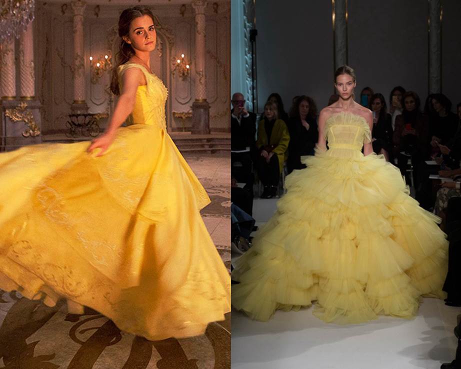 Lac walked into Disney's wonderland with gorgeous dresses
