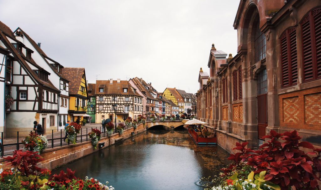 khu phố rực rỡ Colmar