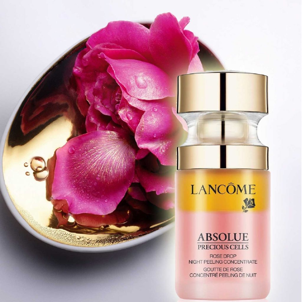 sản phẩm dưỡng da từ hoa - lancôme