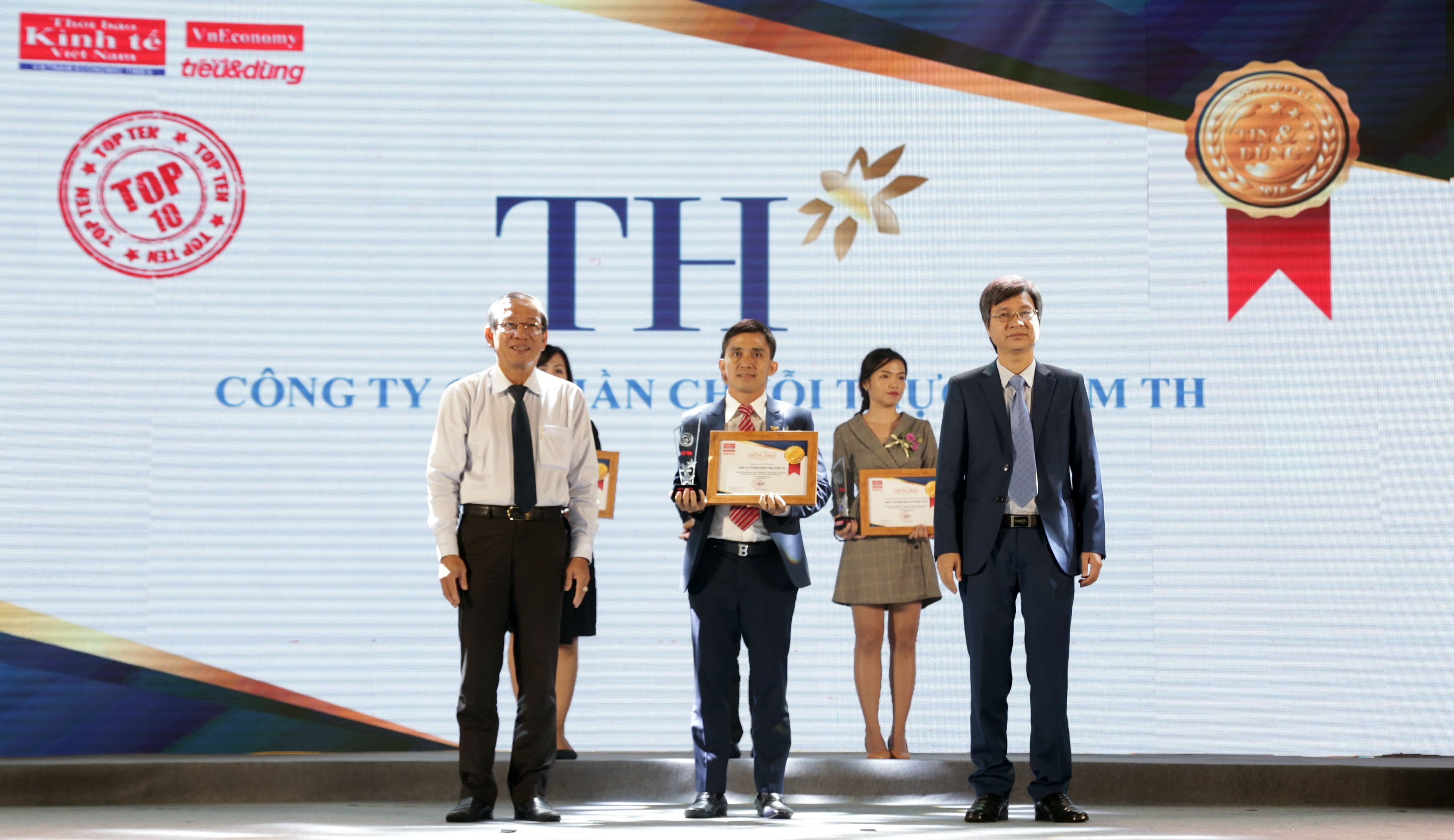 Thương hiệu TH true MILK nhận giải thưởng Tin và Dùng 2018