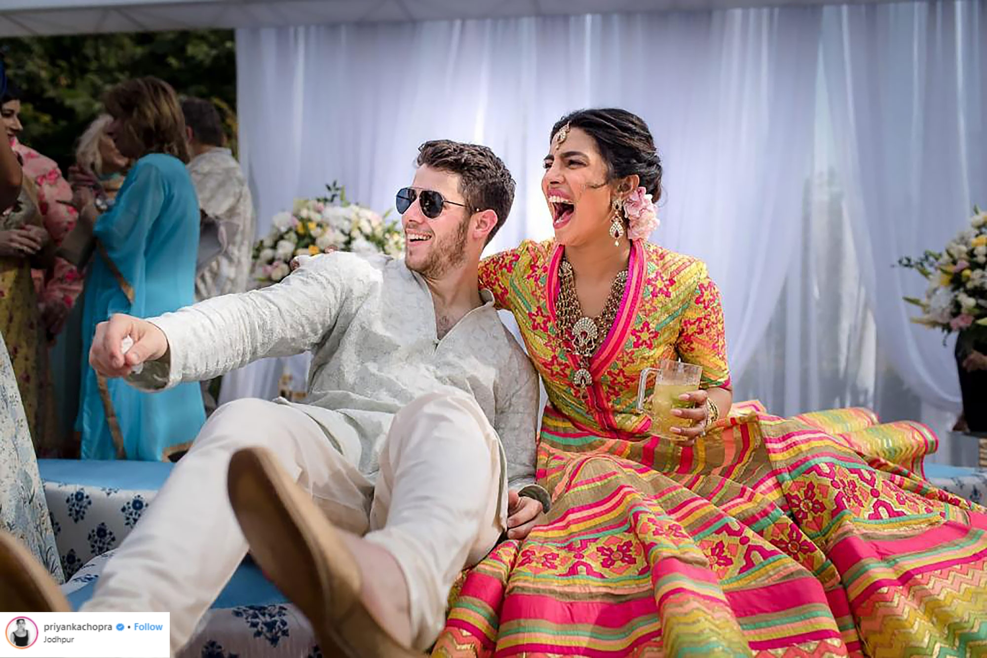 thời trang cưới của Priyanka Chopra 3