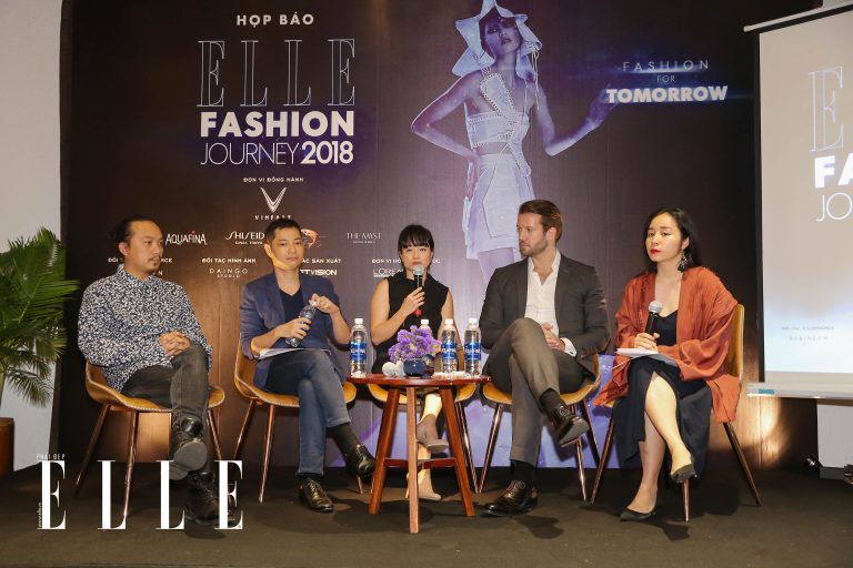 elle fashion show 2018 họp báo