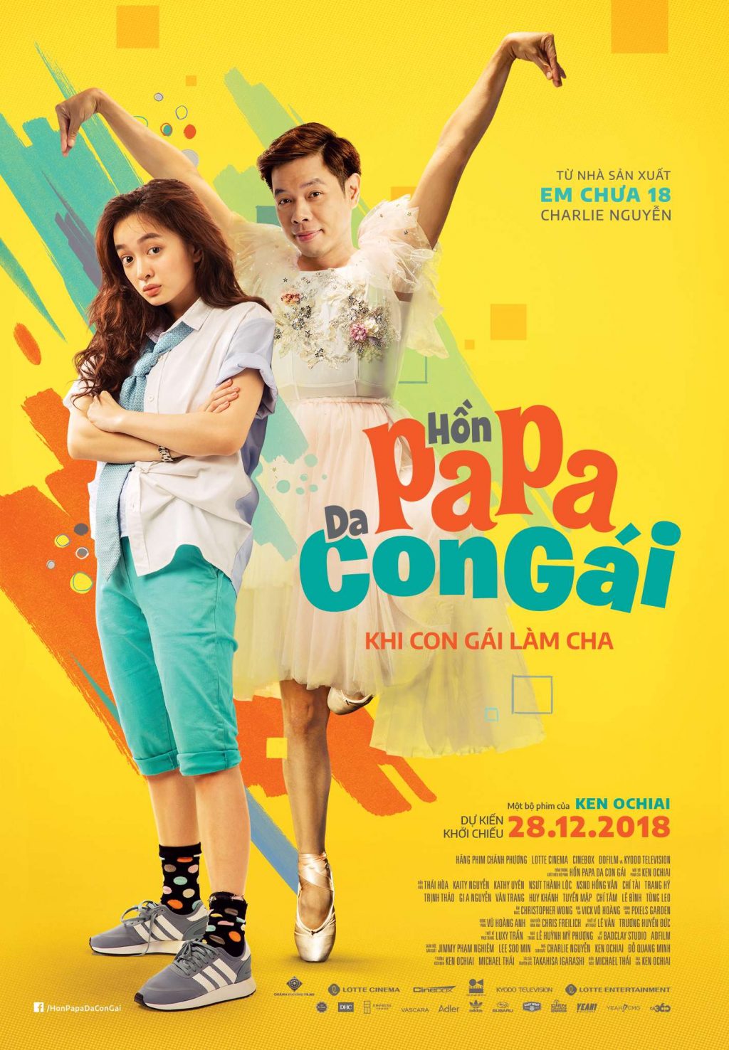 Trailer và poster chính thức của Hồn Papa Da Con Gái 9
